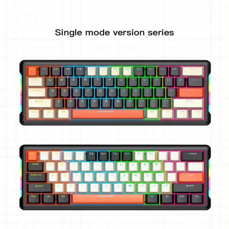 

Клавиатура K620 Механическая проводная, 61 клавиша, RGB, тип с