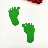 footprints cutting dies scrapbooking cutting knife craft supplies molds for cards crafts templates card making embossing diy