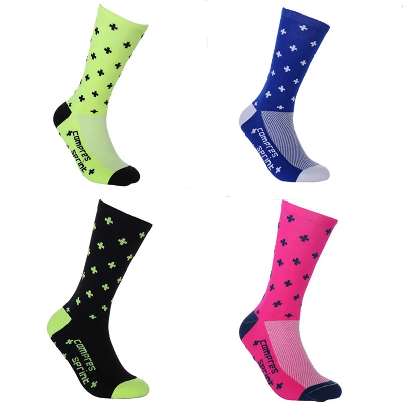 

bmambas Quality Professional Brand Sport Pro Cycling Socks Comfortable Road Bicycle Socks Mountain Bike Socks Racing Socks