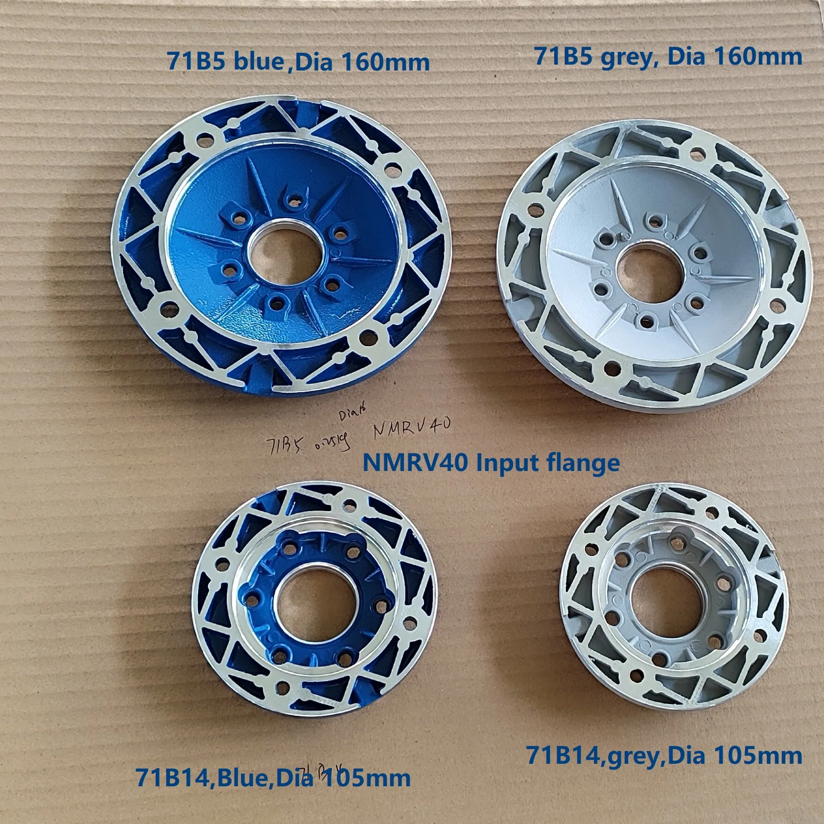 CYAutoman Input Flange 56B5 56B14 63B5 63B14 71B5 71B14 for Worm Gearbox Gear Reducer speed reducer RV40 RV040 NMRV040