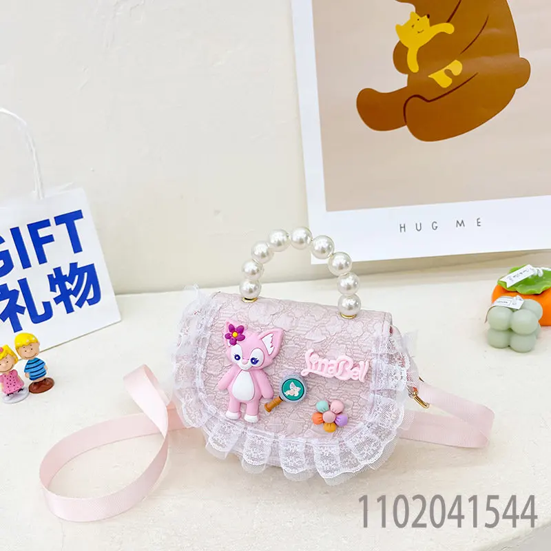 Disney Kids Crossbody Bag for Girl Lina Belle Shoulder Bag Cartoon Cute Multi-color Mini Bag for Children Birthday Holiday Gift