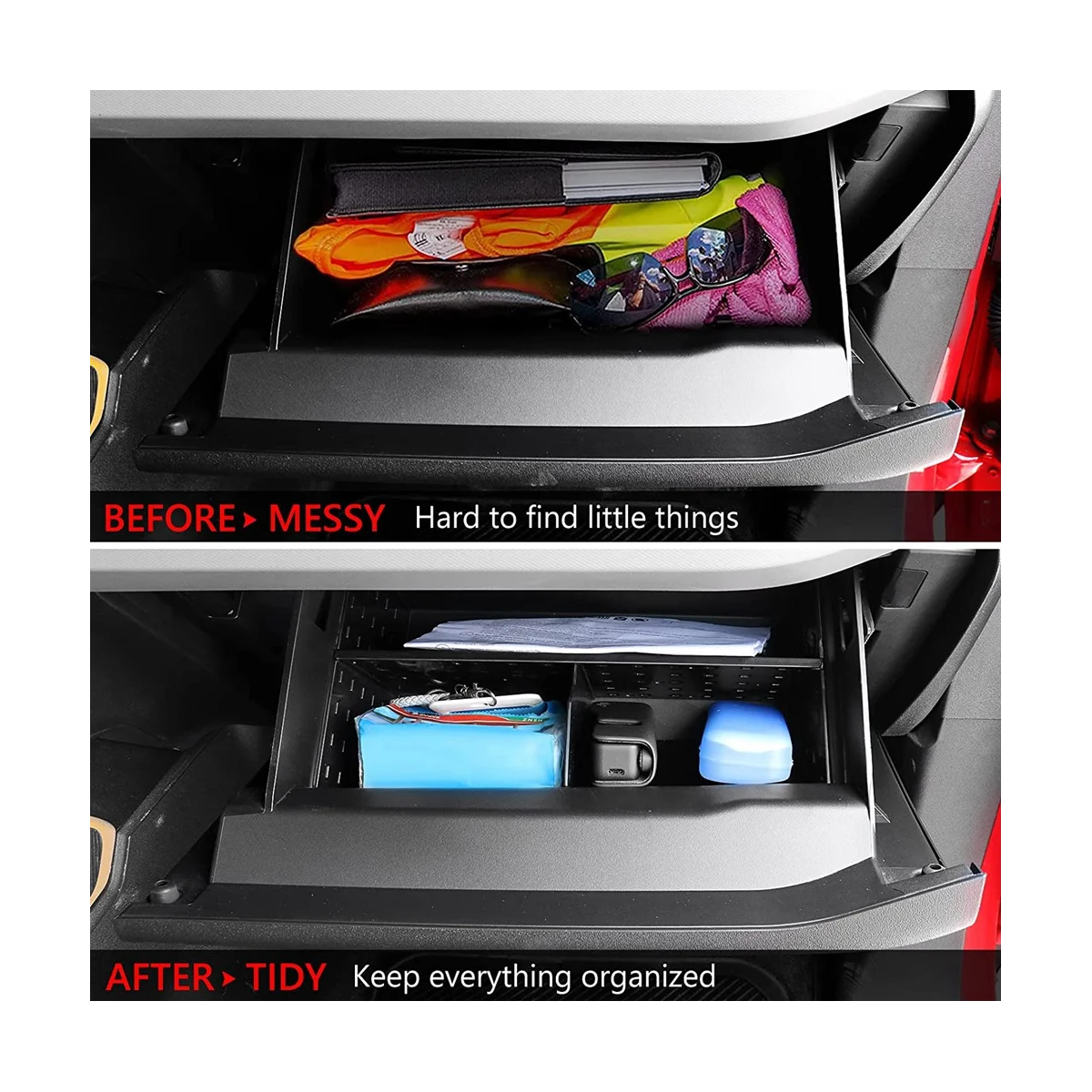 Бокс для перчаток Ford Bronco Accessories 2021 2022 2/4-Door контейнер хранения центральной консоли