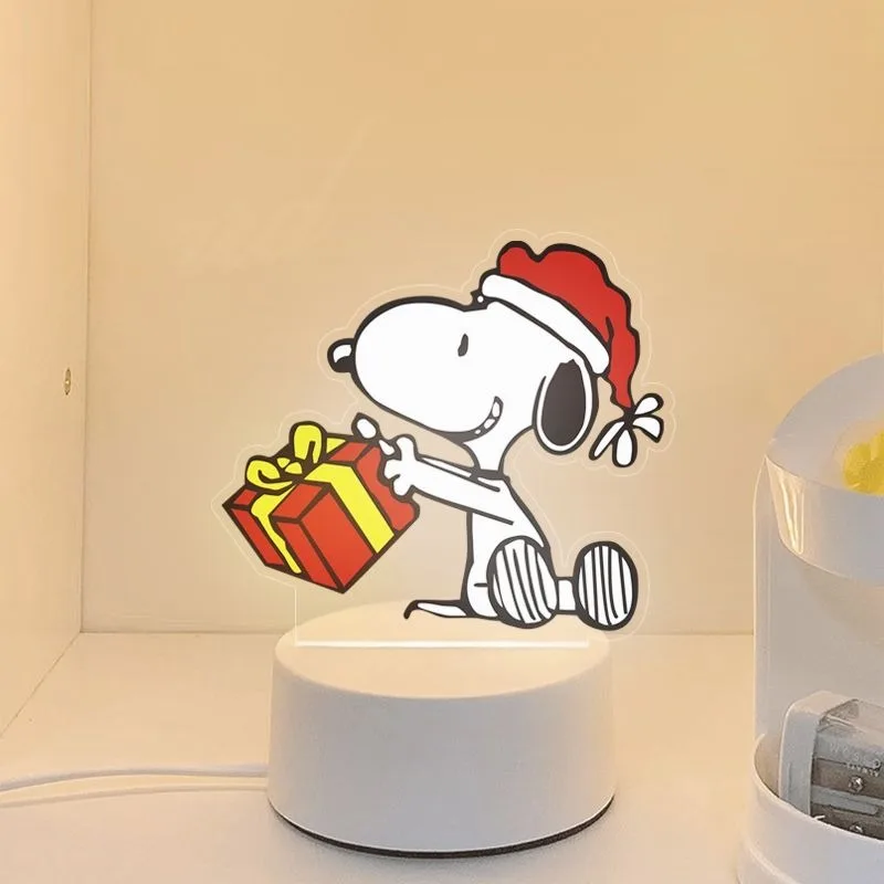 Студийный светильник Disney Snoopy ночник с мультяшным рисунком Микки и Минни
