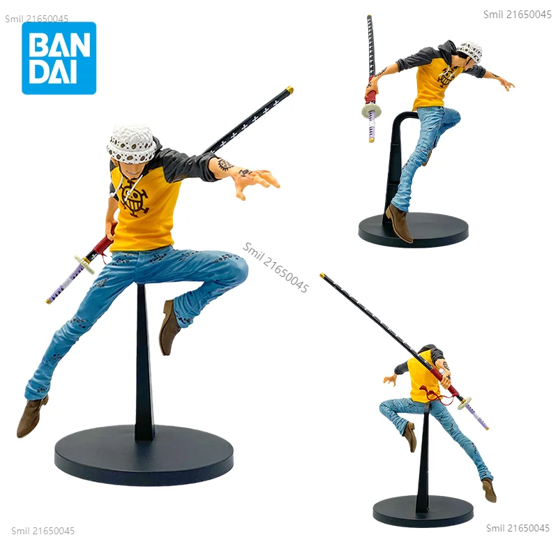 

Bandai Original One Piece Anime Figure Maximatic Trafalgar D. Water Law Action Figure Toys for Kids Gift Collectible Model Dolls