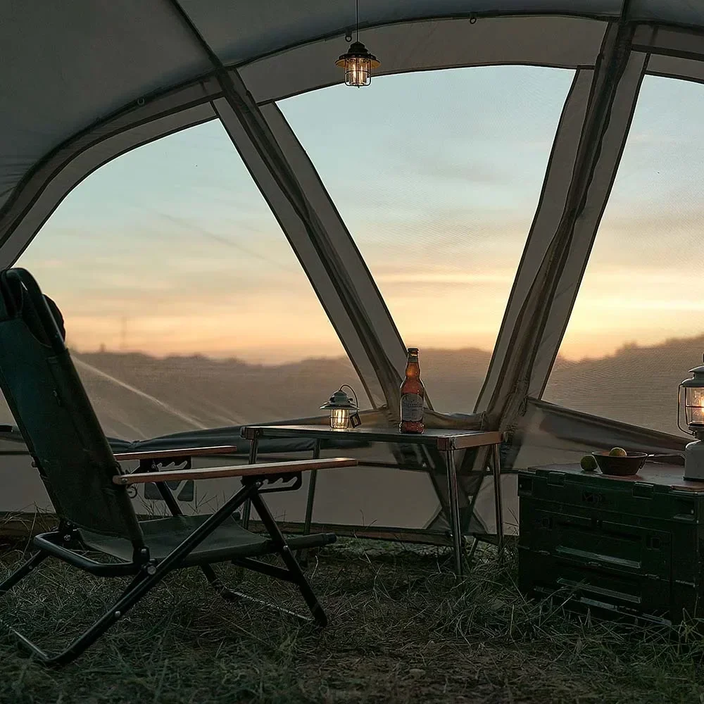 MOBI GARDEN Кемпинговая палатка Укрытие Серебряное покрытие Солнцезащитный крем UV50+