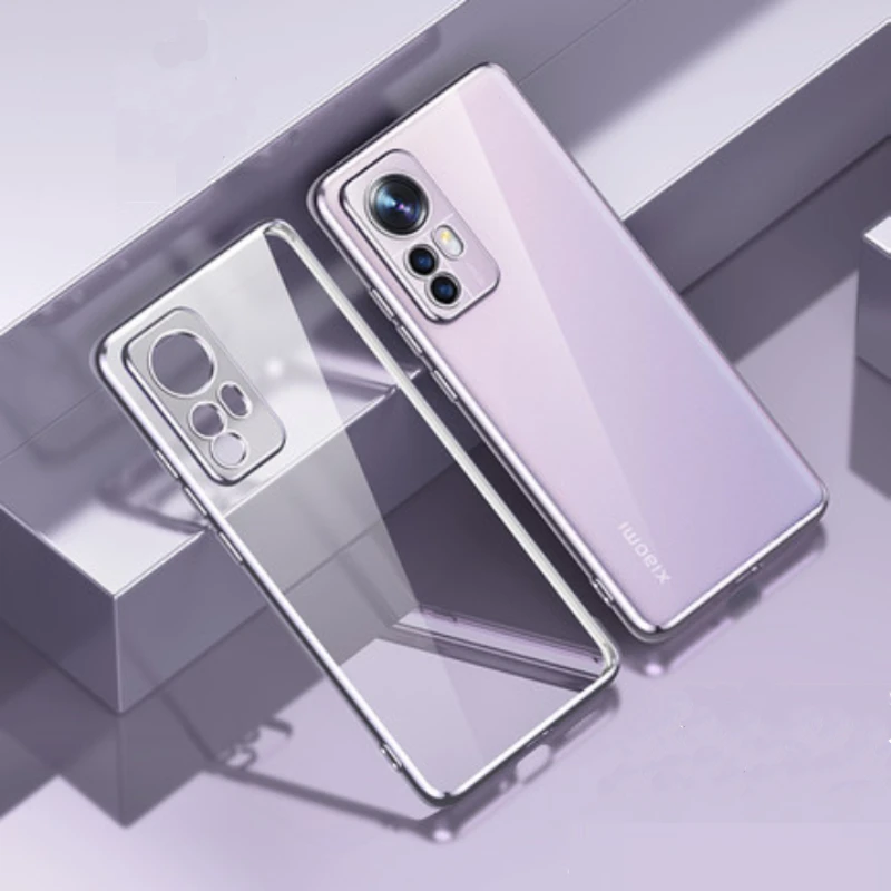 Прозрачный чехол SmartDevil для Xiaomi 12 Pro защитный с полным объективом Mi 11 12X прозрачная