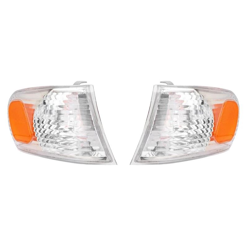

1 Pair Car Front Corner Light Turn Signal Lamp Cover Shell For Toyota Corolla 81510-02070 81520-02070 TO2531137
