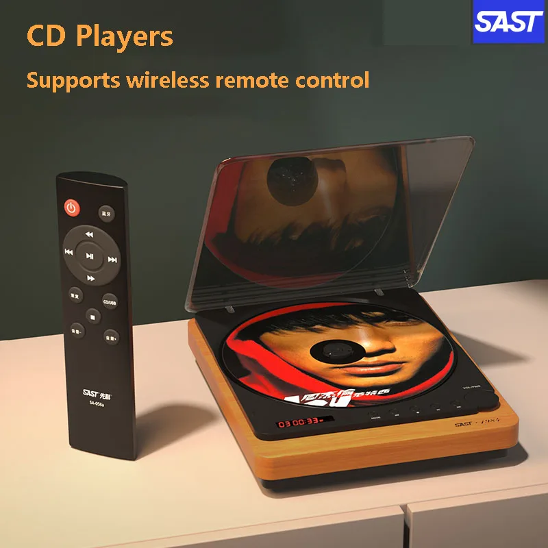 Высококачественный деревянный CD-плеер аудиофил HD без потерь портативный