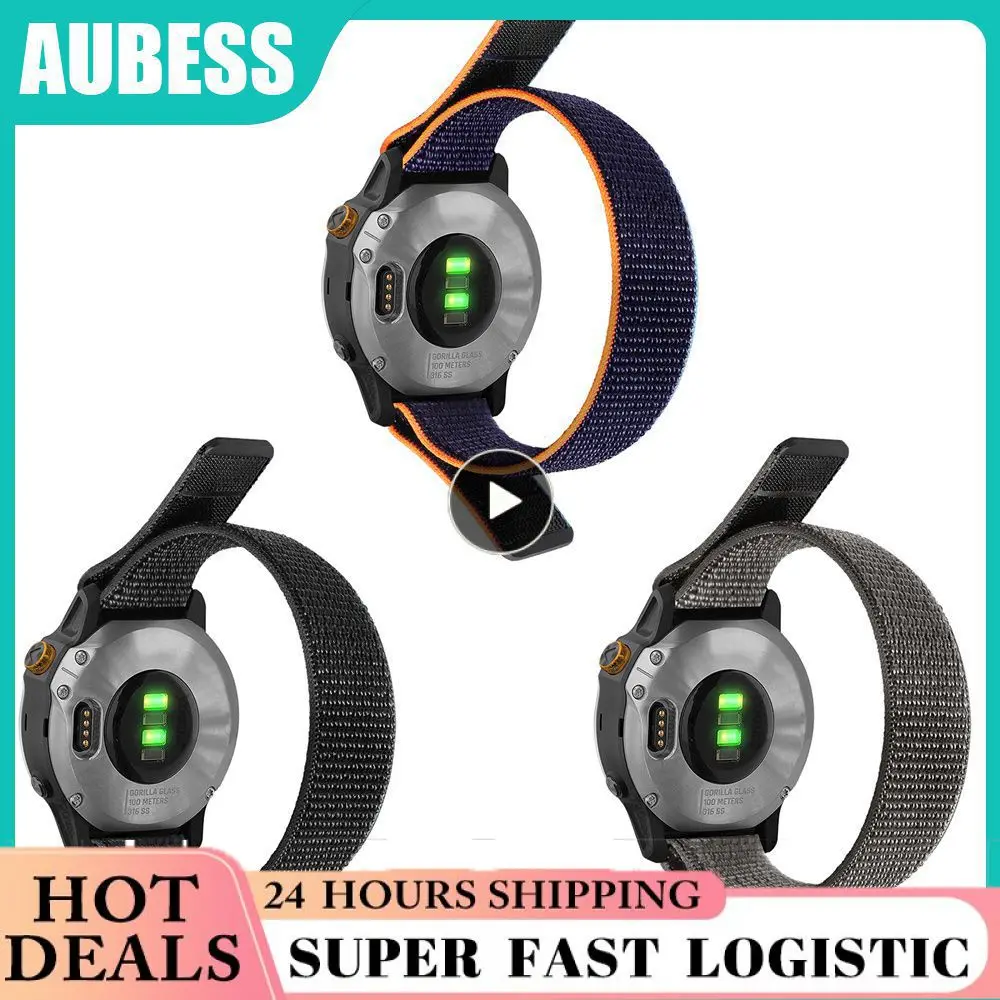 

Easy To Install And Remove Watch Accessories High Quality 22 Mm Strap Adjustable And Secure Fit Loop Nylon Strap Stylish Design