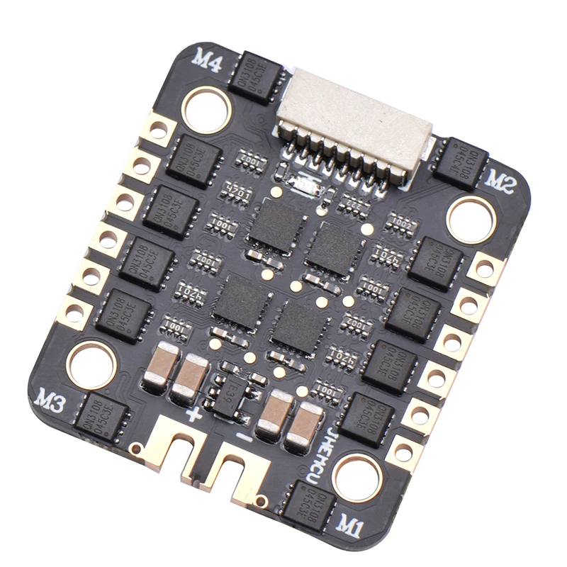 

Wholesale 5PCS JHEMCU EM40A BLHELI_S DShot600 2-6S 4in1 Brushless ESC 20X20mm for FPV Freestyle Micro Drones DIY Parts