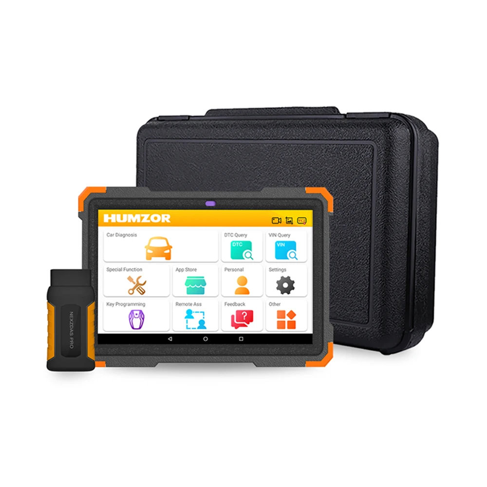 

Cars Diagnostic Tools Humzor ND366E OBD Scanner Diagnostic Devices for All Cars with Rugged Tablet