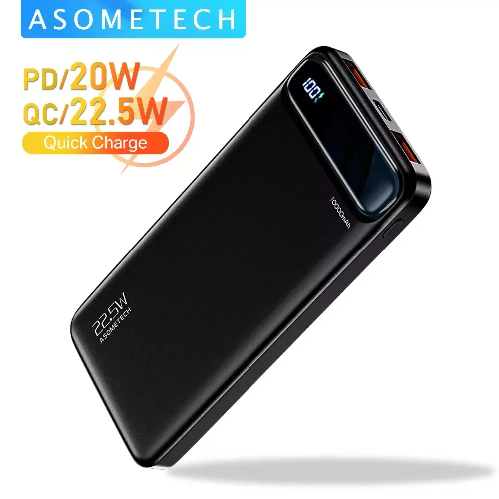 

Новый внешний аккумулятор 10000 мАч QC PD для быстрой зарядки, внешний аккумулятор 10000 мАч, портативное зарядное устройство, пауэрбанк 13 12 11