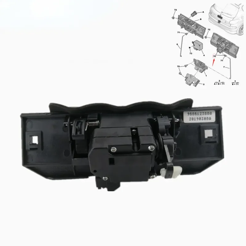 

Открывающаяся пластина задней двери 8726Q0 8726Z6 подходит для Peugeot 206/207