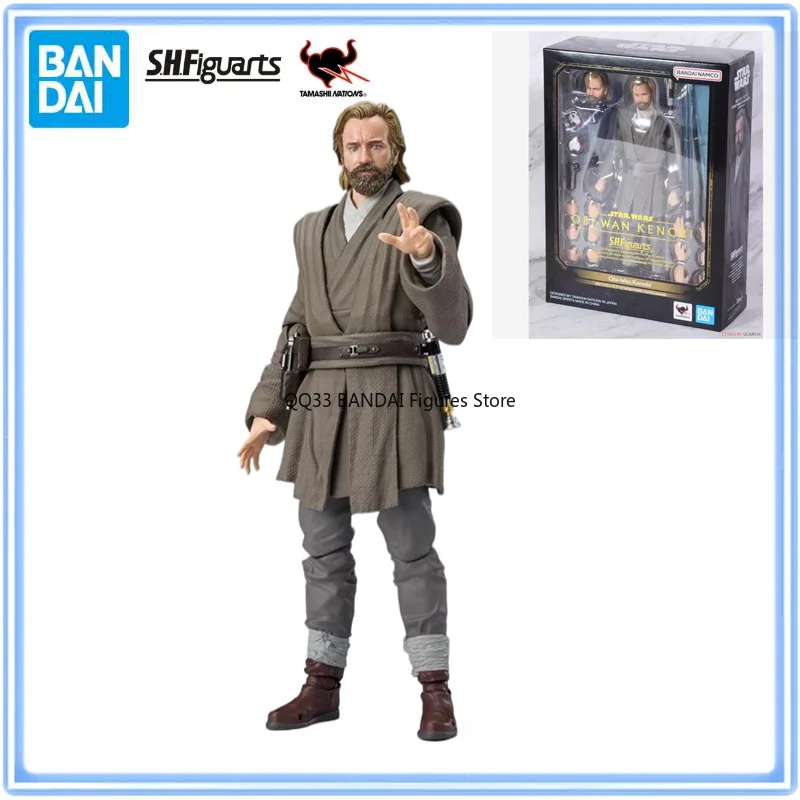 Bandai Original S.H. Фигатс Звездные войны Оби-Ван Кеноби экшн-фигурка активная
