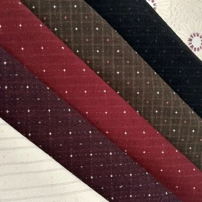 Окрашенная в пряжу ткань 50*70 лоскутные одеяла ручной работы 6 разных стилей