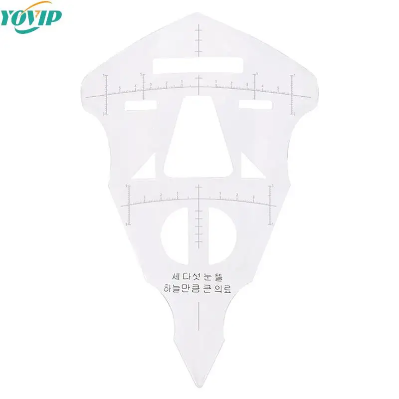 

Mask Shape Ruler Eyebrow Measuring Permanent Makeup Eyebrow Accurate Ruler Microblading Shaping Tools Tattoos Measure Stickers