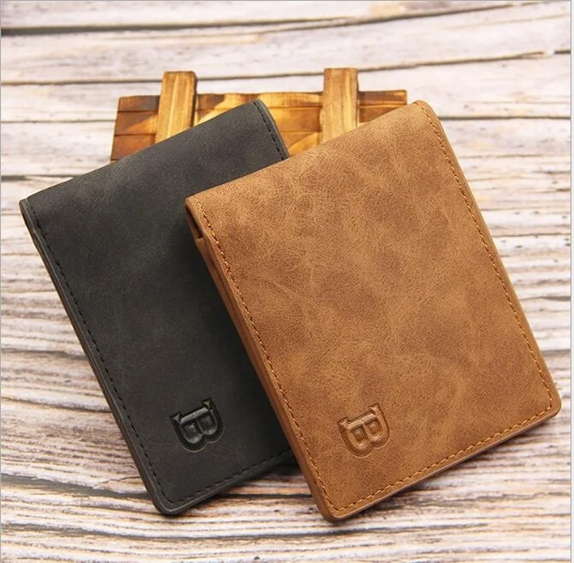 Деловые мужские кошельки маленькие новый дизайн долларовая цена топ мужской