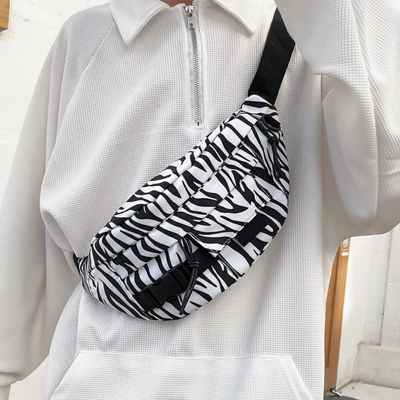 

Cute Plaid Women Fanny Waist Belt Bag High Capacity Banana Waist Packs Female Handy Chest Bags Shoulder Crossbody Bum Bag