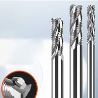 hrc55 3 flutes 3456891012161820mm alloy mill tungsten steel cnc milling cutter end mill carbide for aluminum copper