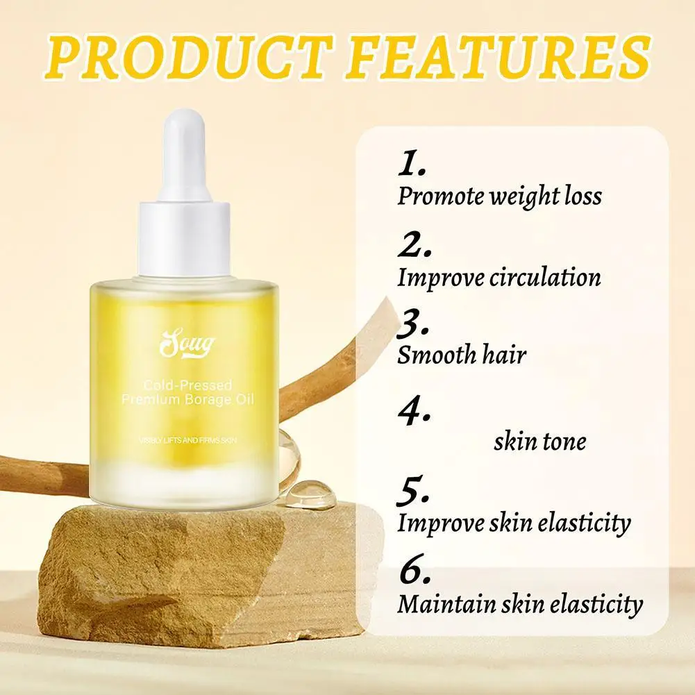 Масло вечернего примулы глубоко питающее с гладкими тонкими линиями Удаление