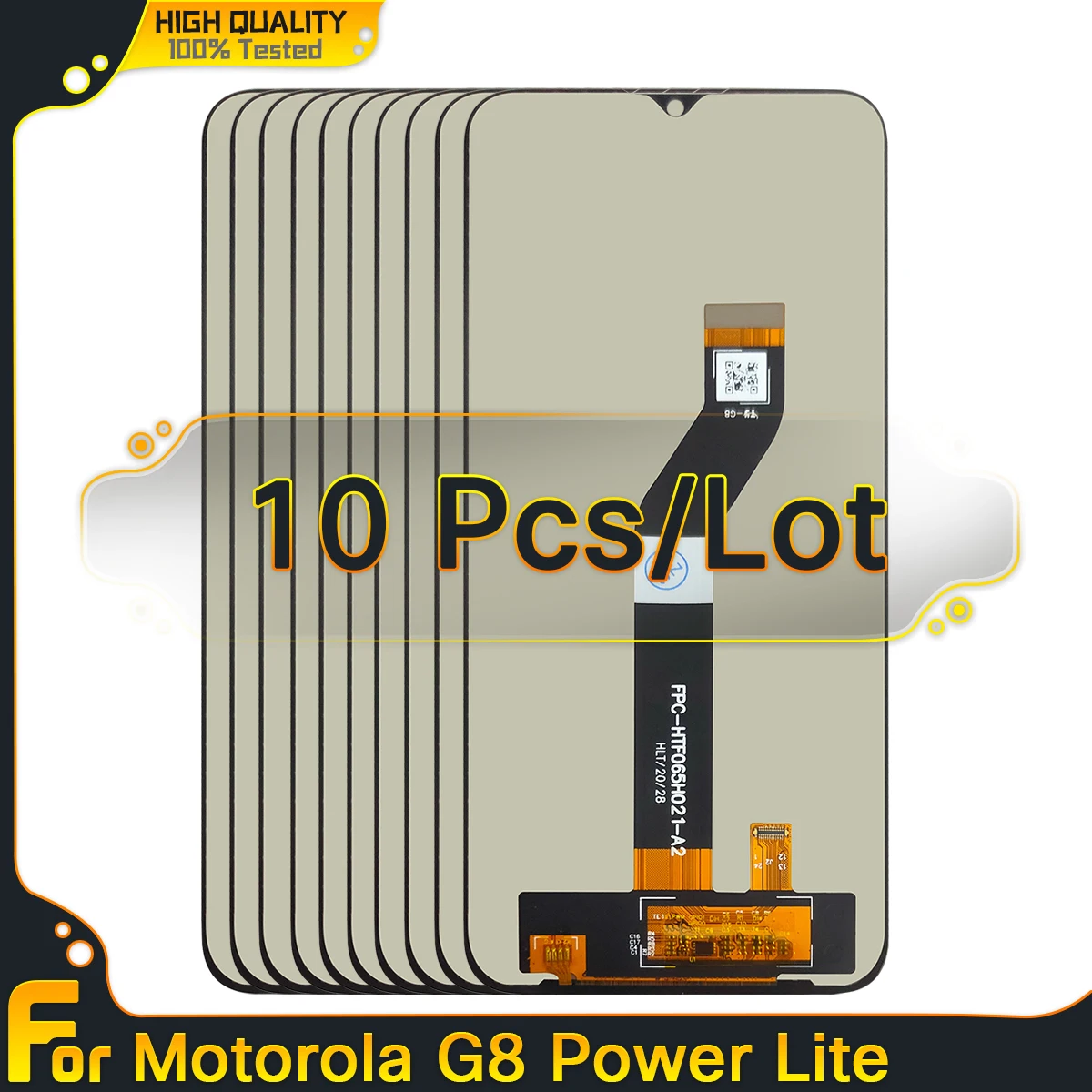 Оригинальный ЖК-дисплей 6 5 дюйма для Motorola Moto G8 Power Lite с сенсорным экраном и