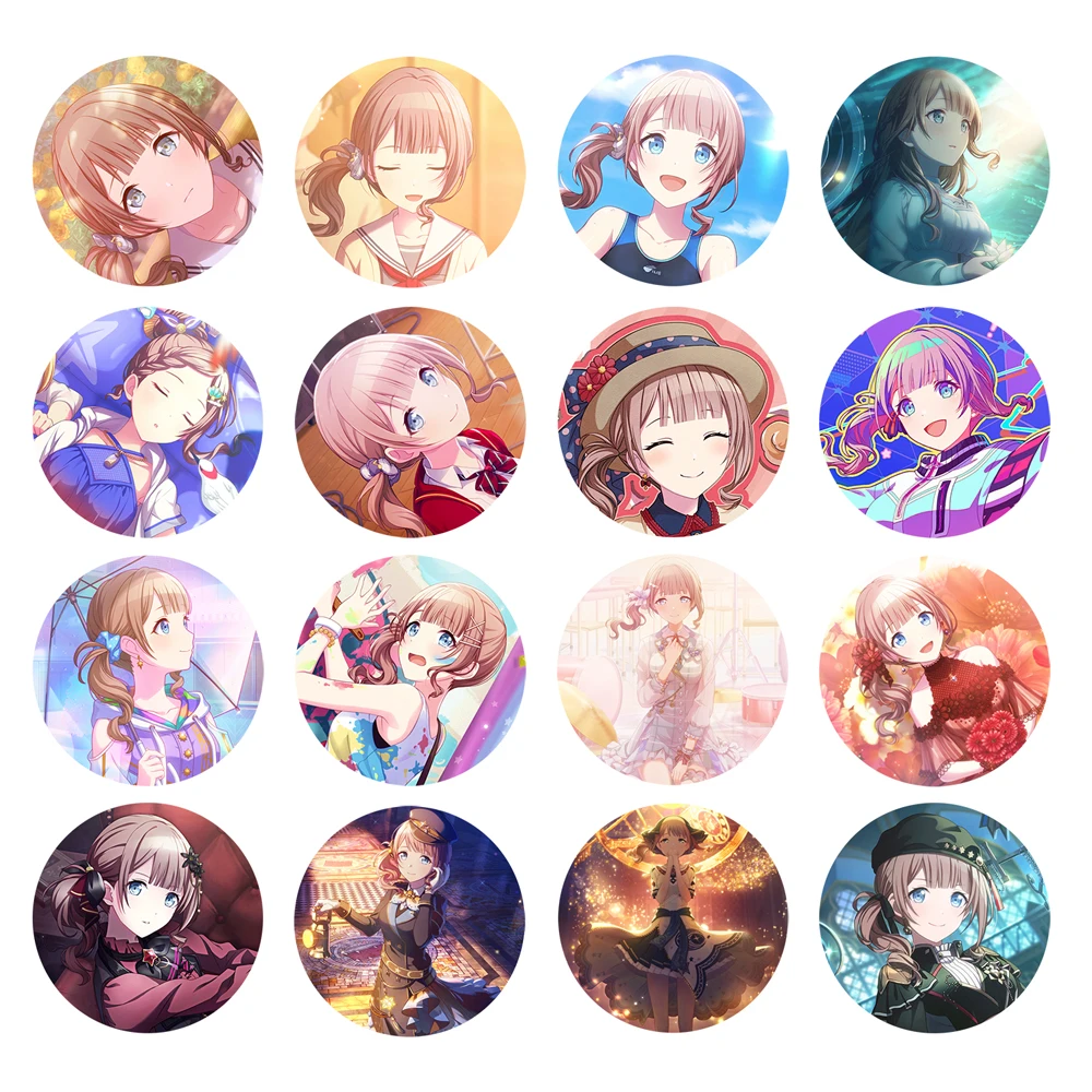 Project SEKAI аниме Mochizuki Honami Leo/Need 50 мм металлический значок брошь булавки