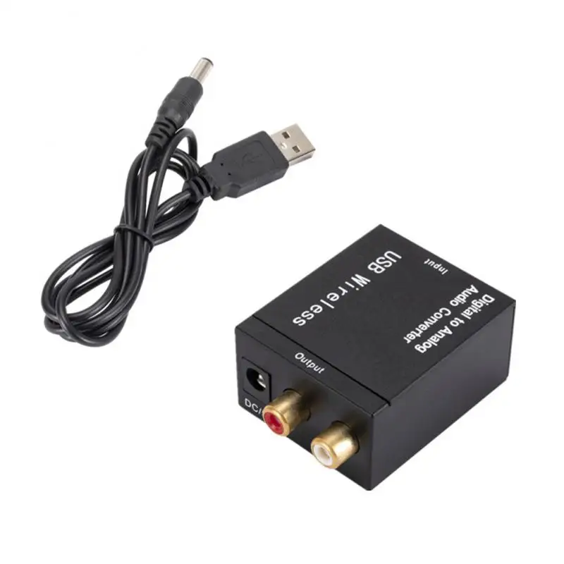 

Цифро-аналоговый аудио преобразователь Bluetooth-com 5,0 оптоволоконный Toslink коаксиальный сигнал в RCA R/L аудио декодер DAC усилитель