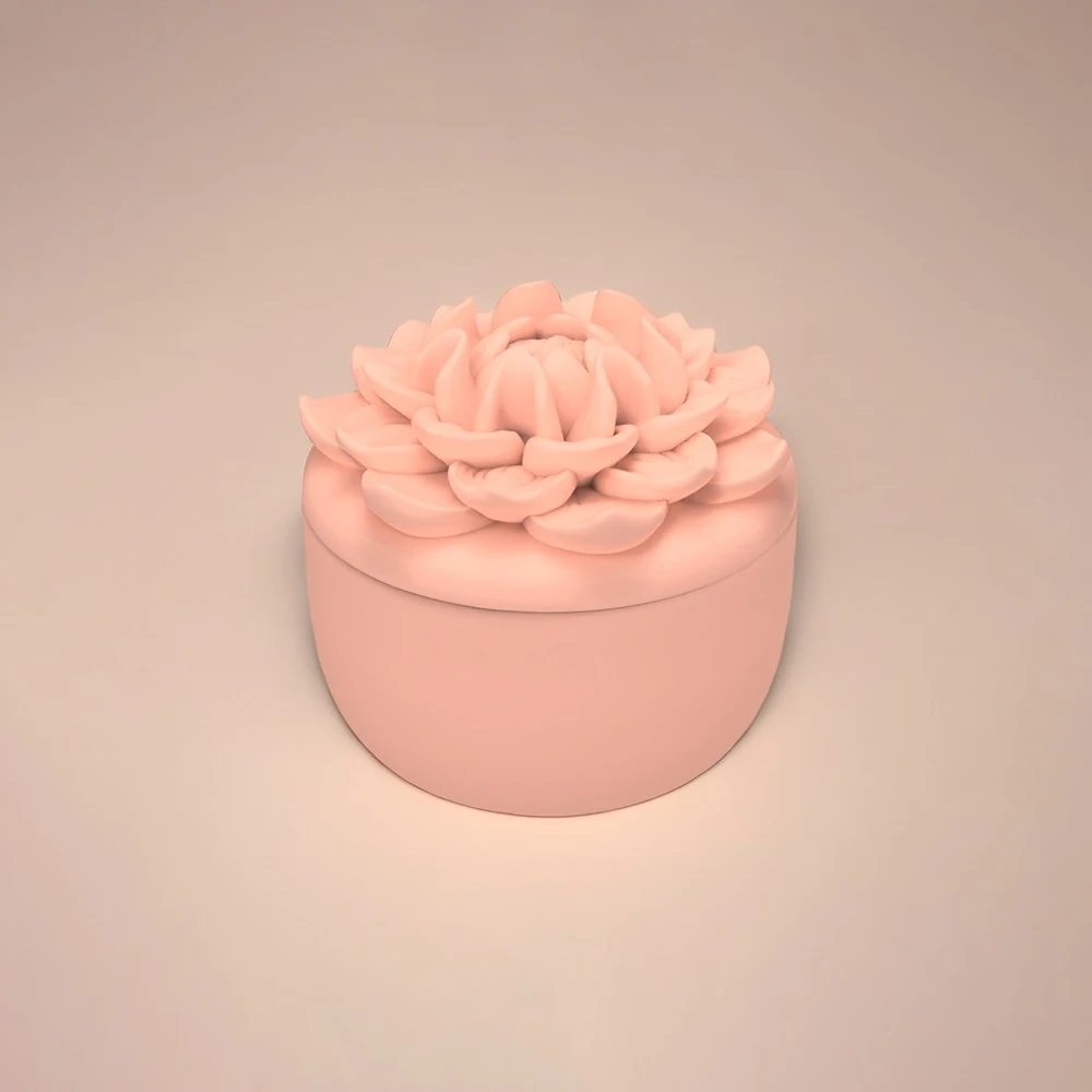 Новинка 2024 Цветочная крышка банка для свечей искусственный пластырь и сделай сам