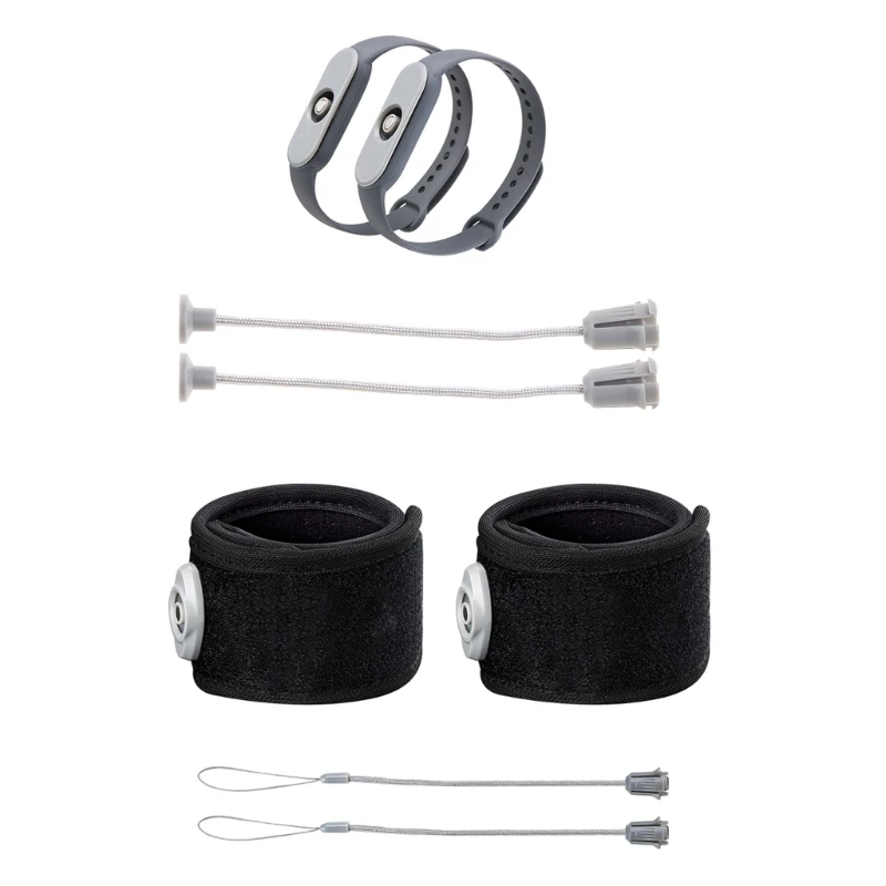 

VR Silicone Handle Strap Wrist Strap for Pico 4 VR Controller Anti Lost Lanyard Magnetic Clip Wristband Wristlet