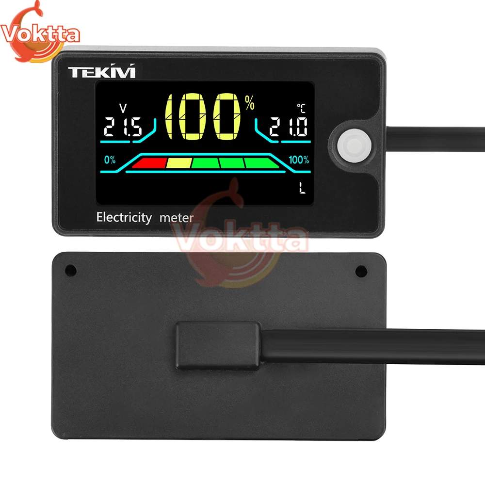 Gaqqee DC 8-100V LCD Digital Voltage Battery Capacity Indicator
