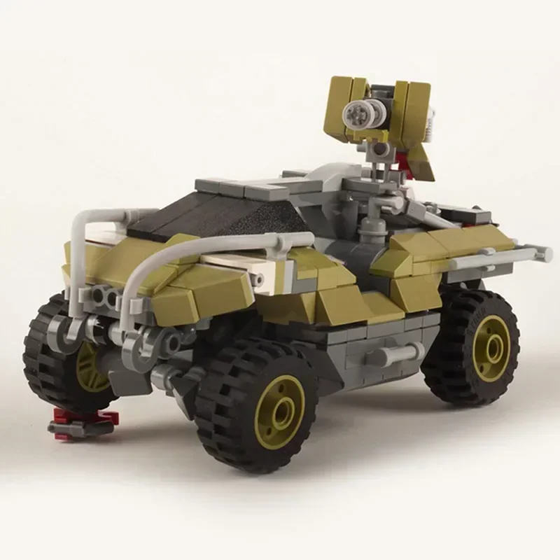 Moc строительные кирпичи модель военной игры M12 Warthog Battlefield автомобиль технология