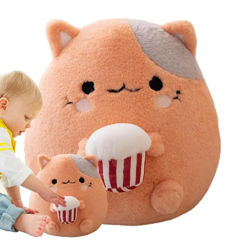 

Мягкая плюшевая игрушка в виде кошки