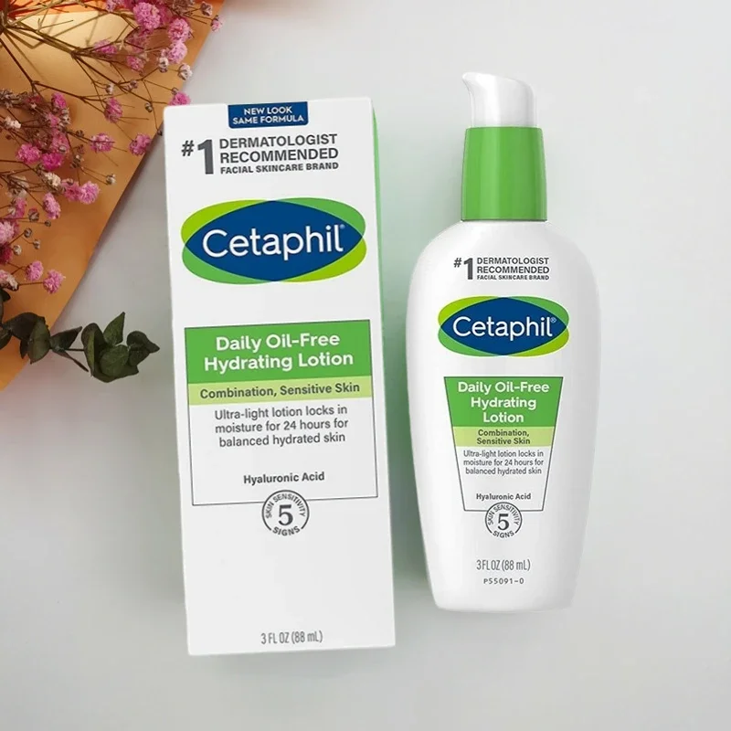 

Лосьон для тела Cetaphil, успокаивающий, увлажняющий, восстанавливающий, увлажняющий крем для лица для женщин, красивый, здоровый, 88 мл