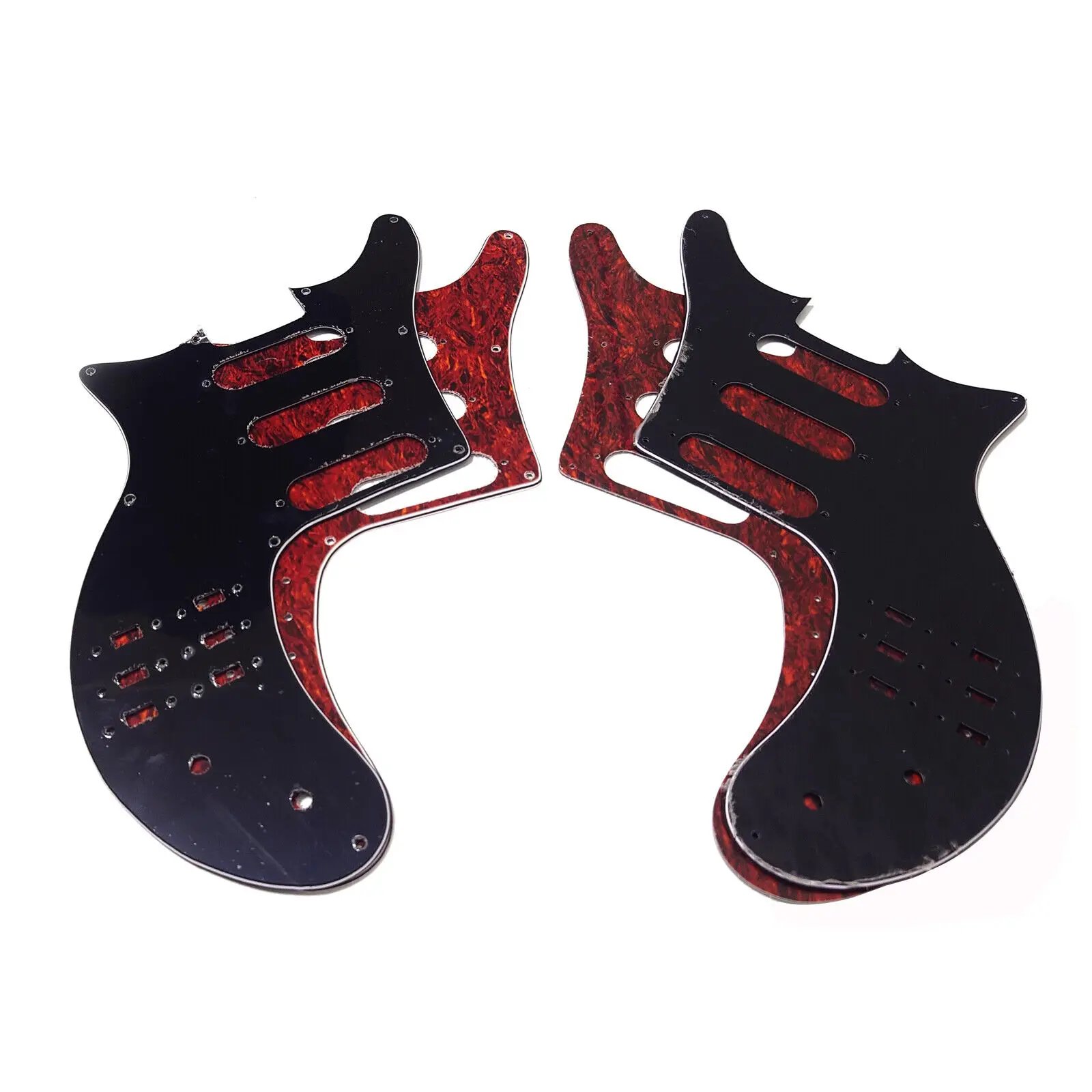 Накладка для гитары левая и правая стрелка SSS Burns Tri Sonic одинарная пластина царапин