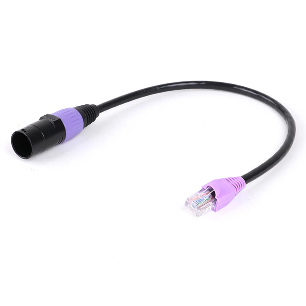 1 шт. Водонепроницаемый штекер RJ45 к сетевому разъему 8P8C CAT5/6 Ethernet Адаптер