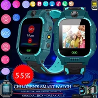 2022 sport version waterproof smartwatch for kids boy girl sos key family call ultra standby location camera girl smartwatch boy