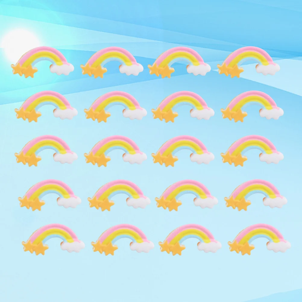 50 шт. головной убор мини-милые подвески с плоской задней частью детские