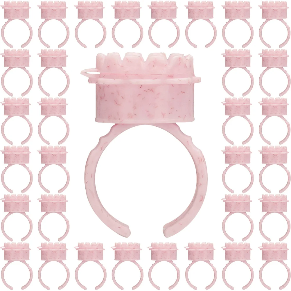 

50 шт., пластиковые кольца для клея