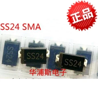 

10pcs 100% orginal new MDD SS24 SMA(DO-214AC) 2A/40V SMD Schottky Diode