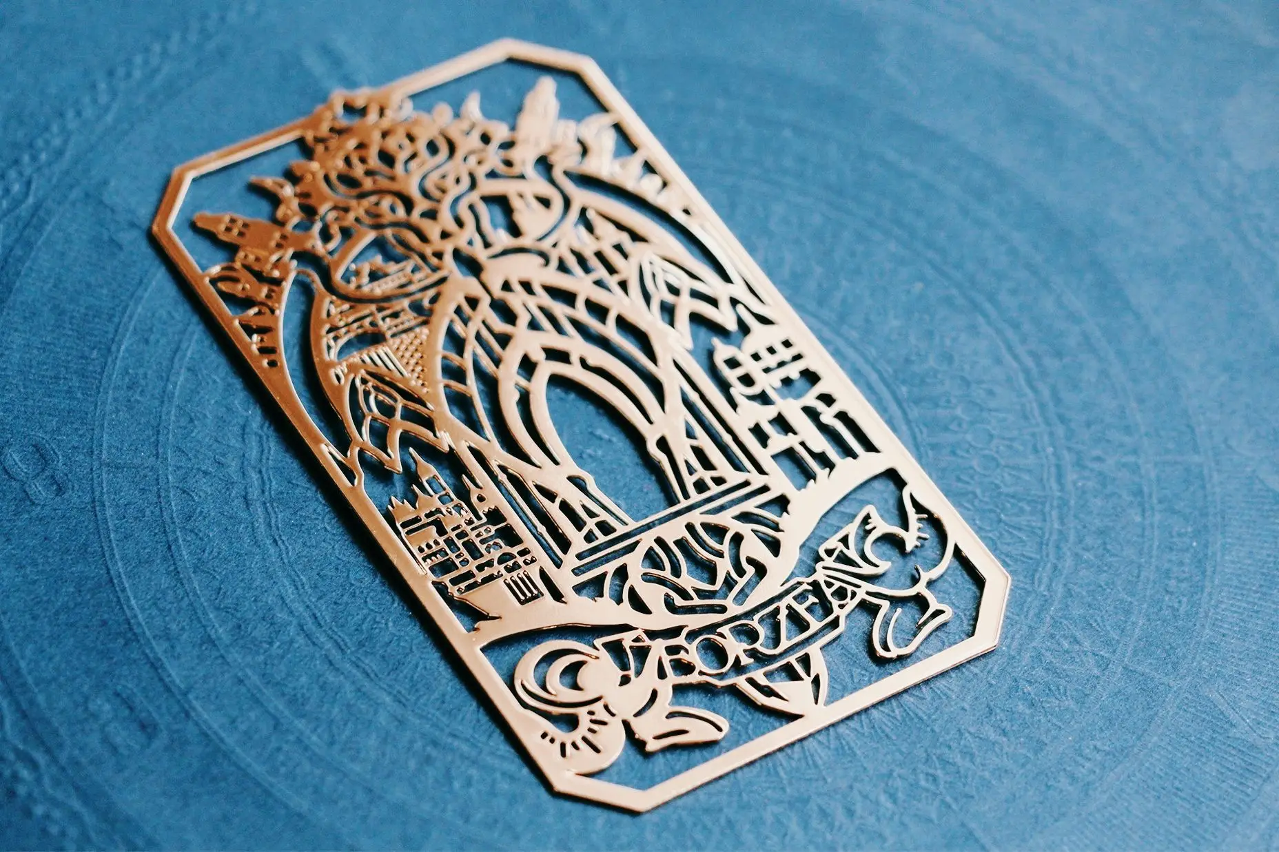 Классические длинные металлические закладки для книг в китайском стиле с аниме