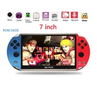 x12 plus portable video game console equipped with 7 inch lcd dual switch mp5 player tf card suitable for nes 10000 genuine