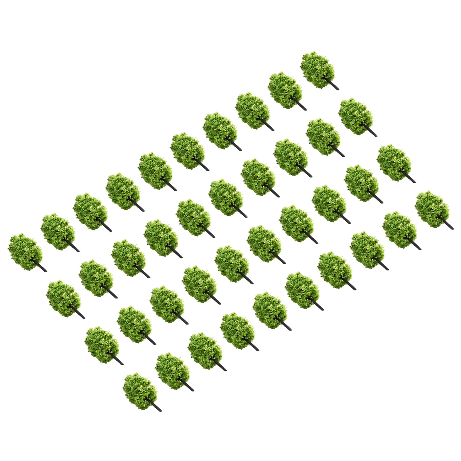 40 шт. модель деревьев поезд железная дорога диорама военные игры пейзаж масштаб