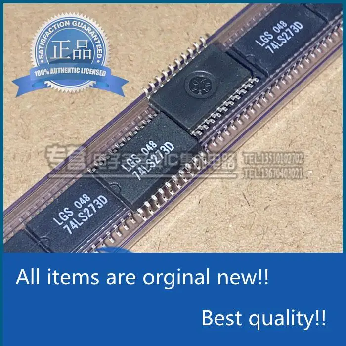 

10 шт., 100% оригинальный новый SN74LS273DWR SMD 74LS273D, широкий корпус SOP-20/7,2 мм
