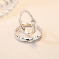 couples ring ruperts tears sterling silver a pair of men and women simple minority design light luxury pair of rings