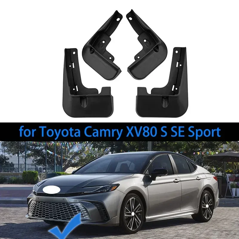 

Для Toyota Camry 80 XV80 AXVH80 Hybrid 2.0H LE S SE 2025 2026 2027 брызговики брызговики брызговики аксессуары для брызг