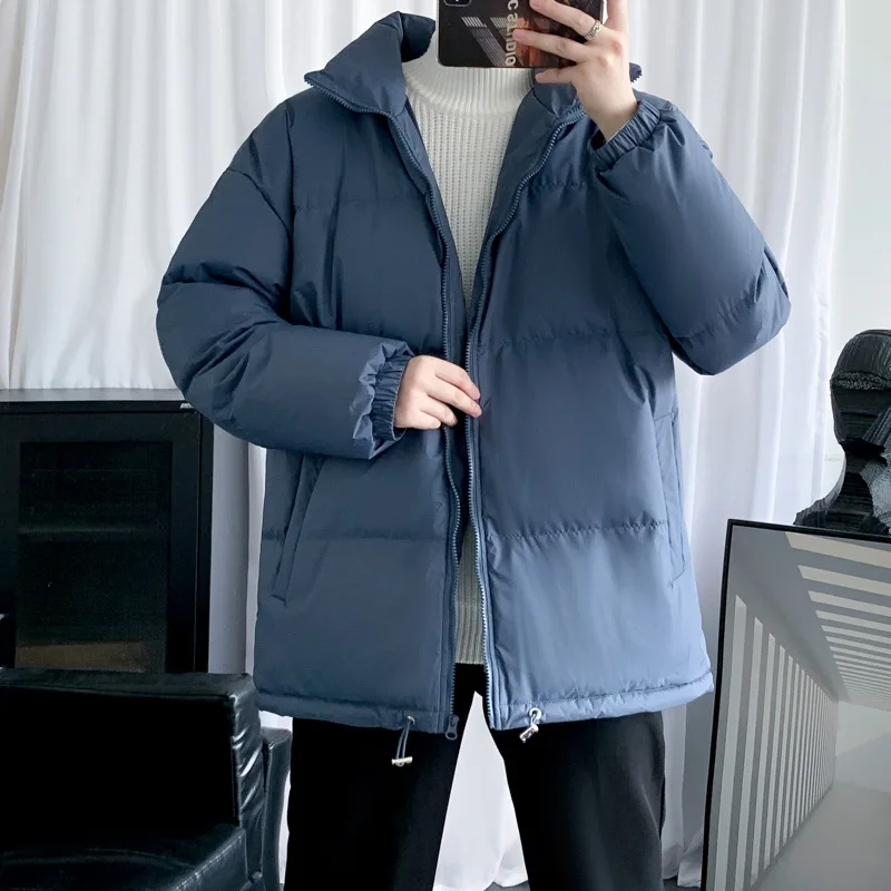 Autumn and Winter Clothes Male and Female Students Casual Street Korean Version of Cotton-Padded Jacket Jacket Bread Clothing