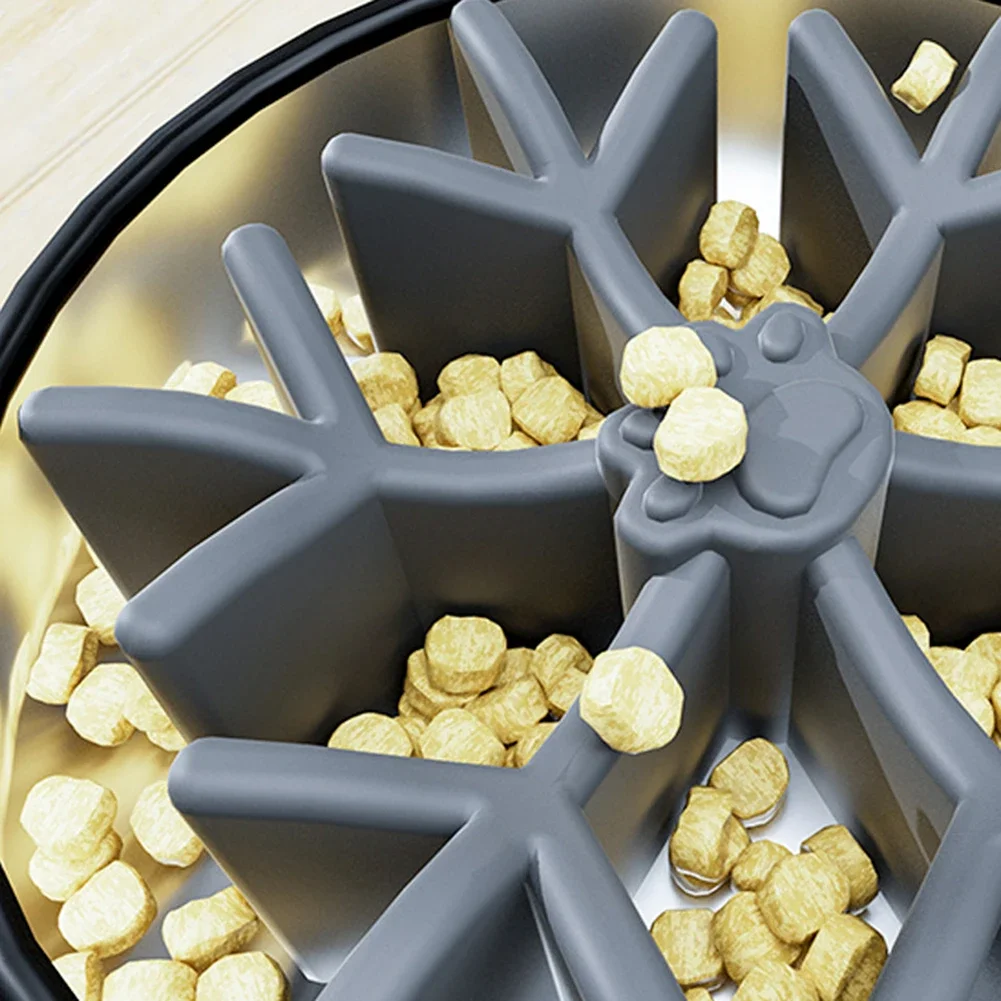 Вставка для медленной кормушки собак силиконовая миска против удушения с