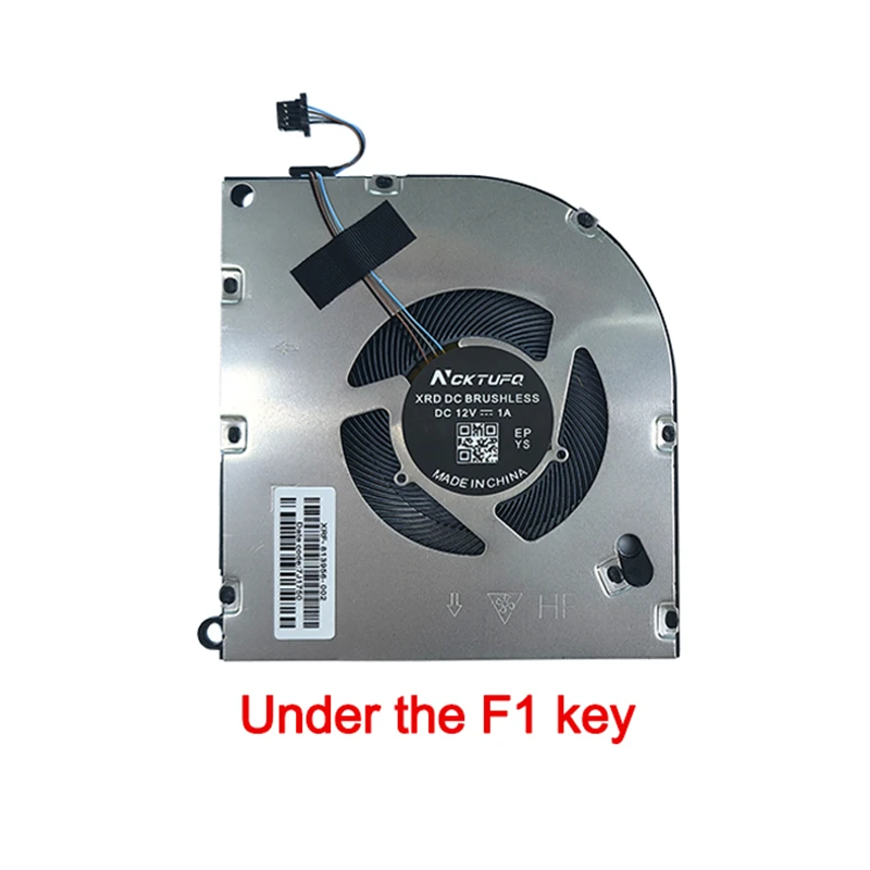 Фото Вентилятор охлаждения ЦП и ГПУ для ноутбуков HP OmniBook Ultra 14-FD TPN-Q297, Omen 10 Slim14 14-FB (N91710-001, N91711-001) №2