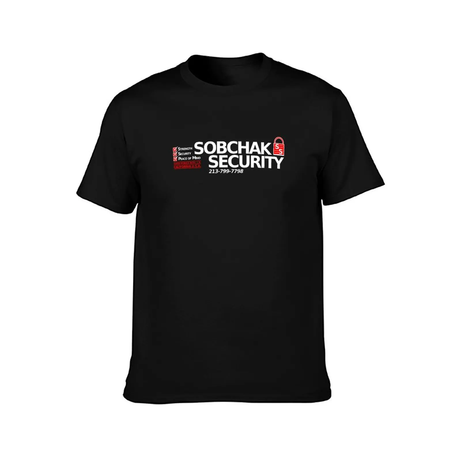 Фото Футболка Sobchak Security, повседневная рождественская футболка №2