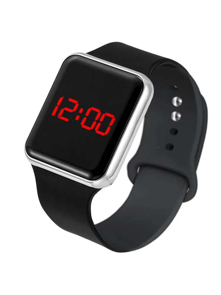 Женские часы 2022 электронные для девочек цифровые наручные женские спортивные